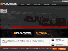 Tablet Screenshot of playseat.com